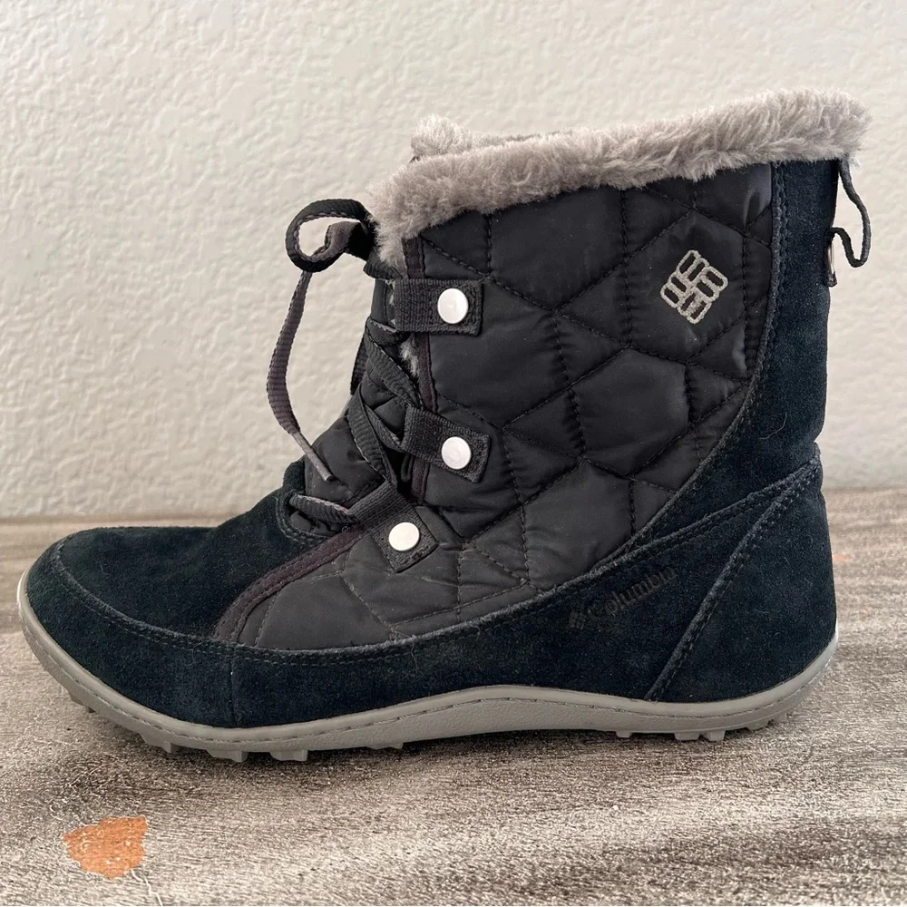 Columbia Minx Shorty winter boots Omni-Tech waterproof size 9